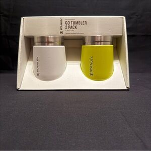 Stanley | Go Tumbler 2-Pack Set - NWT White and Lime